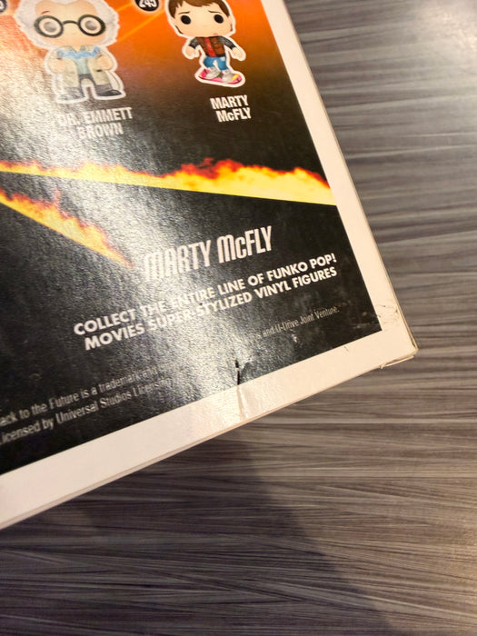 Funko POP! Movies: Back To The Future - Marty Mcfly (FUN)(Damaged Box*) #245