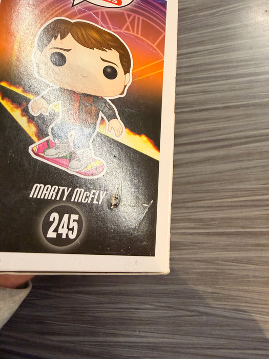 Funko POP! Movies: Back To The Future - Marty Mcfly (FUN)(Damaged Box*) #245