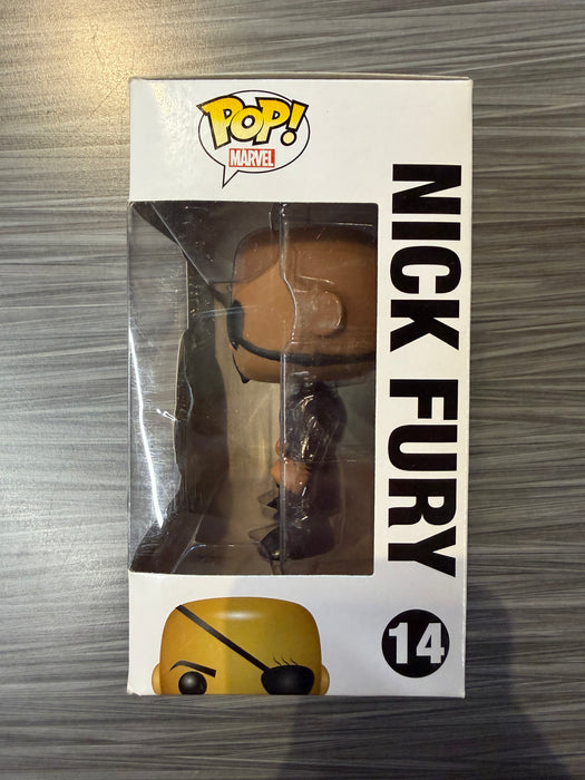 Funko POP! Marvel: Avengers - Nick Fury [Vinyl Bobble-Head Box] (Damaged Box*) #14