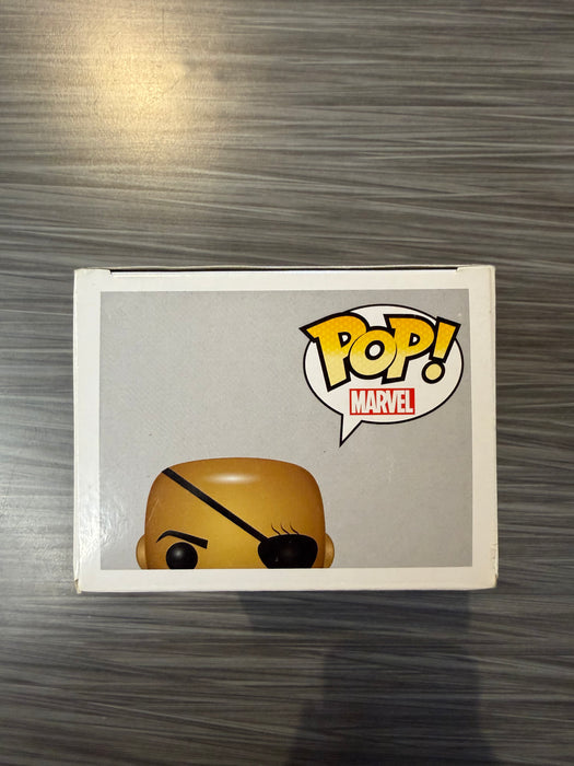 Funko POP! Marvel: Avengers - Nick Fury [Vinyl Bobble-Head Box] (Damaged Box*) #14