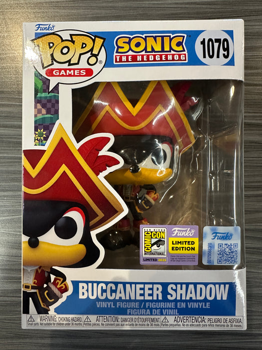 Funko POP! Games: Sonic The Hedgehog - Buccaneer Shadow (2025 SDCC) #1079