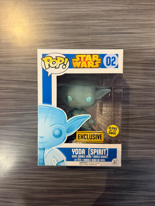 Funko POP! Star Wars: Yoda [Spirit](GiTD)(Excusive)(Damaged Box) #02