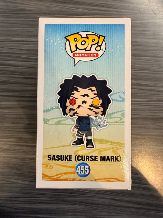 Funko POP! Animation: Naruto Shippuden - Sasuke [Curse Mark] (Convention Exclusive)(Signed/Yuri Lowenthal/JSA) #455