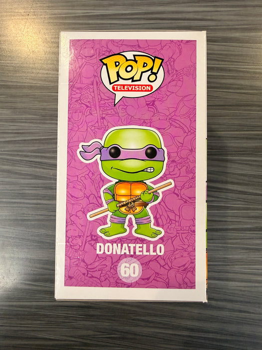 Funko POP! Television: TMNT - Donatello (Signed/Barry Gordon/JSA)(Damaged Box) #60