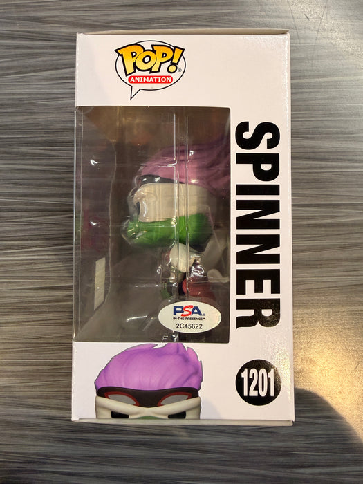 Funko POP! Animation: My Hero Academia - Spinner (2022 Winter Convention)(Chalice)(Signed/Larry Brentley/PSA) #1201