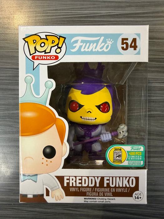 Funko POP! Freddy Funko as Skeletor (2016 SDCC 400 PCS)(Damaged Box) #54