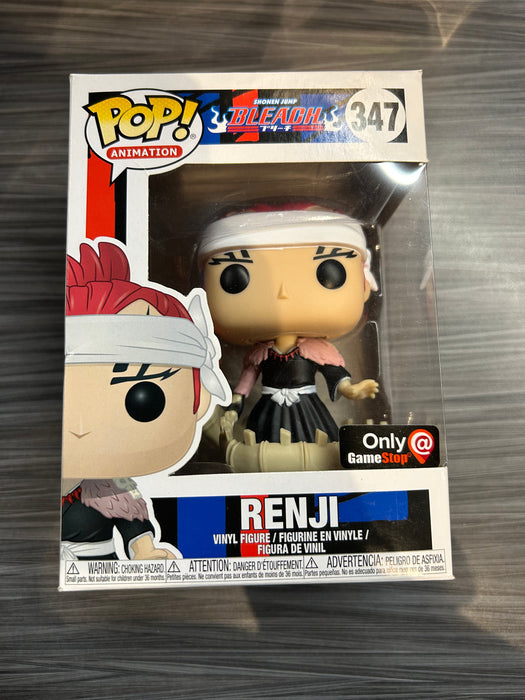 Funko POP! Animation: Bleach - Renji [Bankai Sword](GameStop)(Damaged Box)[A] #347