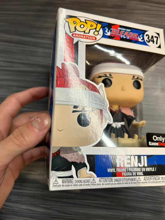 Funko POP! Animation: Bleach - Renji [Bankai Sword](GameStop)(Damaged Box)[A] #347