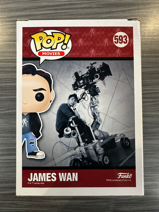 Funko POP! Movies: Director - James Wan (2018 SDCC / 1000 PCS)(Damaged Box) #593