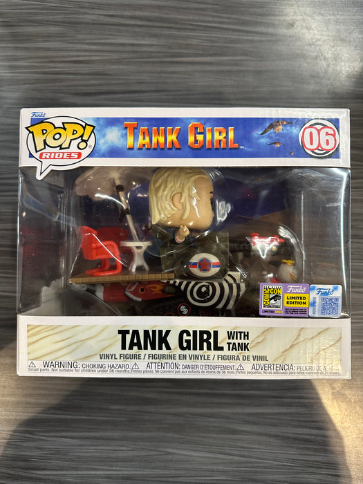 Funko POP Rides!: Tank Girl with Tank (2025 SDCC)(Damaged Box) [B] #06