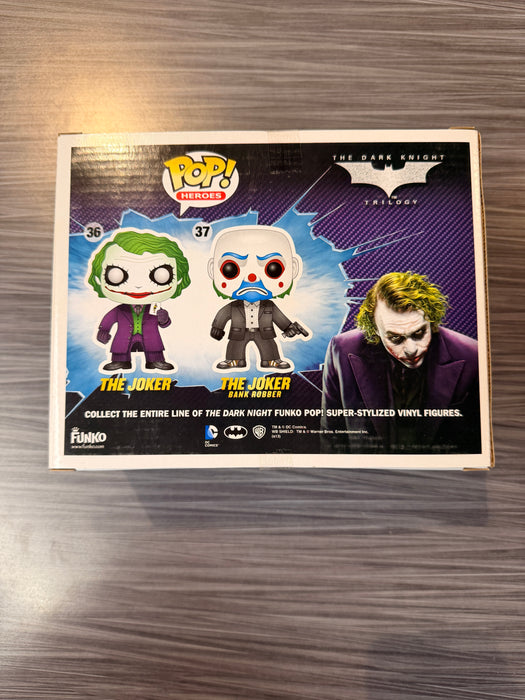 Funko POP! Heroes: The Dark Knight Trilogy - The Joker (GiTD)(Gemini)(480 PCS)(Damaged Box)[2 Pack]