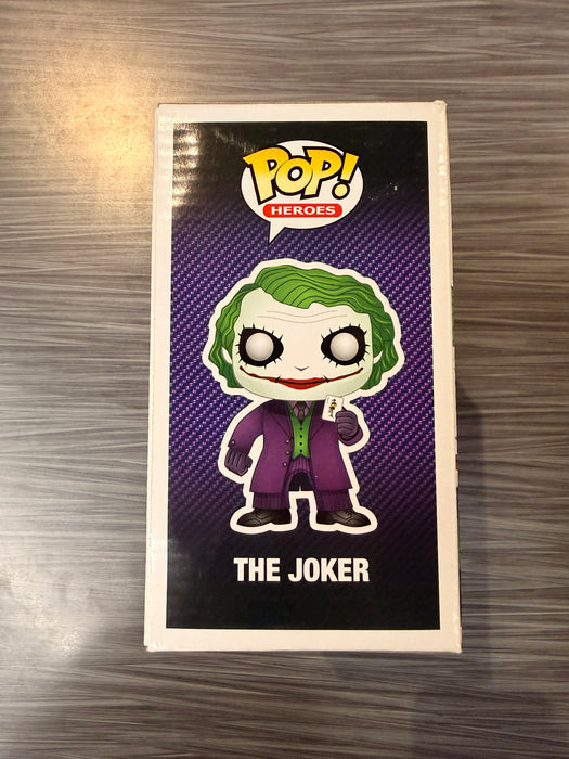 Funko POP! Heroes: The Dark Knight Trilogy - The Joker (GiTD)(Gemini)(480 PCS)(Damaged Box)[2 Pack]