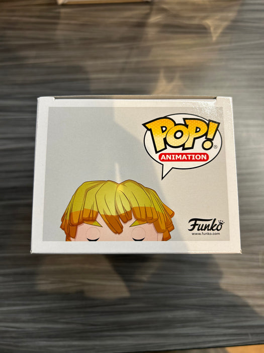 Funko POP! Animation: Demon Slayer - Zenitsu Agatsuma (Signed/Aleks Le/PSA) #869