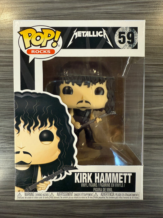 Funko POP! Rocks: Metallica - Kirk Hammett (Damaged Box)[B] #59