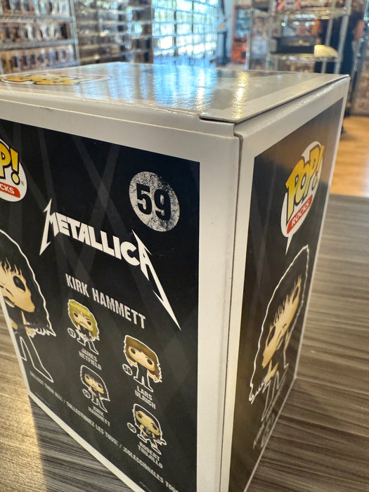 Funko POP! Rocks: Metallica - Kirk Hammett (Damaged Box)[B] #59