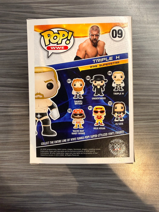 Funko POP! WWE: Triple H (Damaged Box) [B] #09