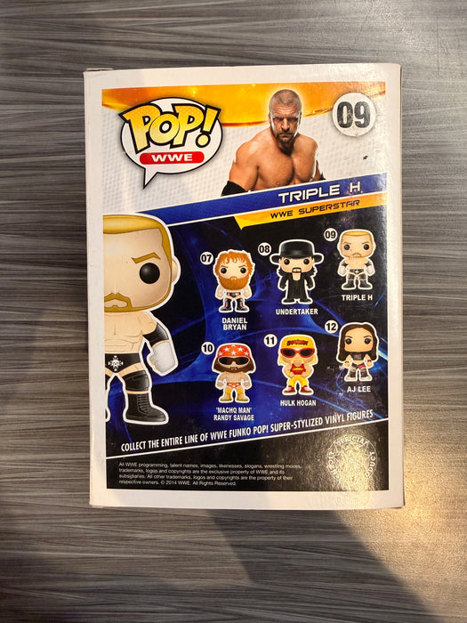 Funko POP! WWE: Triple H (Damaged Box) [C] #09