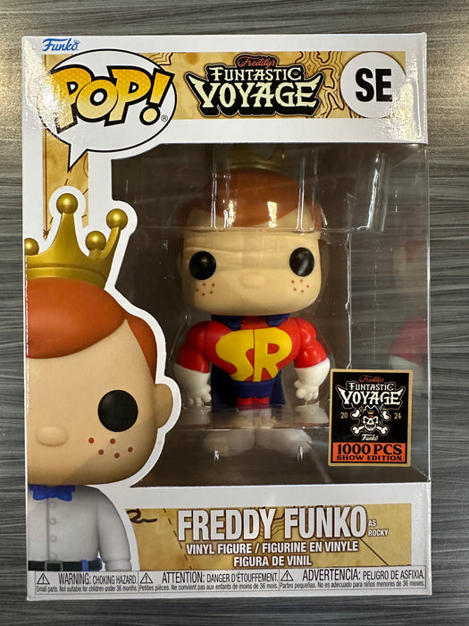 Funko POP! Funtastic Voyage: Freddy Funko as Rocky (1000 PCS)(Show Edition)(Damaged Box) #SE