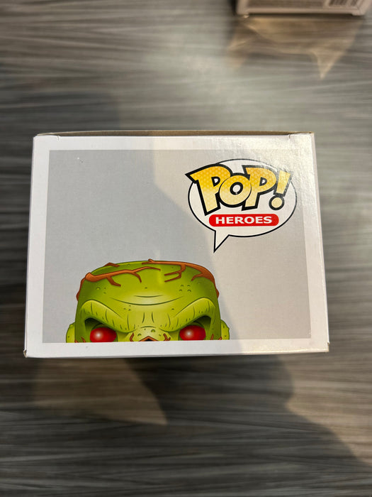 Funko POP! Heroes: Swamp Thing (PX Previews)(Scented)(Signed/Derek Mears/JSA)(Damaged Box) #82