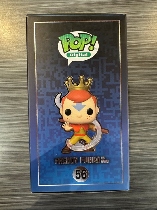 Funko POP! Digital: Avatar The Last Airbender - Freddy Funko As Aang (NFT Release)(4160 PCS)(Damaged Box) #56
