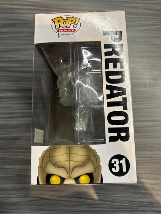 Funko POP! Movies: Predator - Predator [Cloaked/Bloody](Hot Topic)(Damaged Box) #31