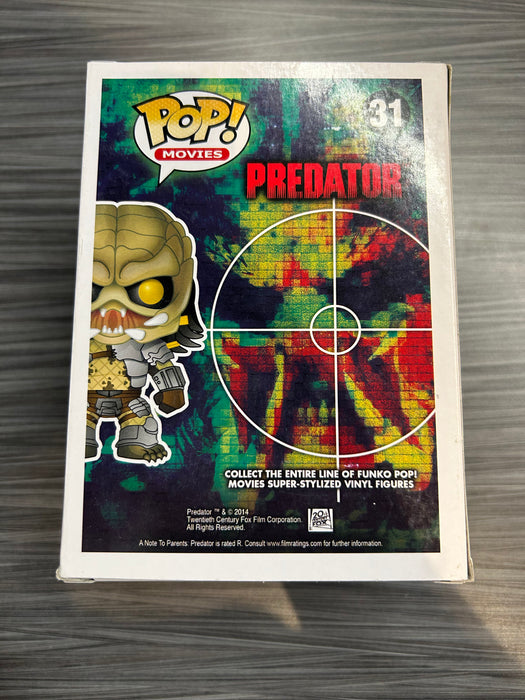 Funko POP! Movies: Predator - Predator [Cloaked/Bloody](Hot Topic)(Damaged Box) #31