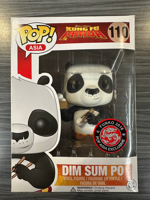 Funko POP! Asia: Kung Fu Panda - Dim Sum Po (2016 Pop Asia Exclusive)(Damaged Box) #110