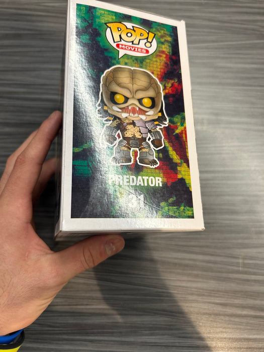 Funko POP! Movies: Predator - Predator [Cloaked/Bloody](Hot Topic)(Damaged Box) #31