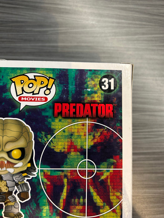 Funko POP! Movies: Predator - Predator [Cloaked/Bloody](Hot Topic)(Damaged Box) #31