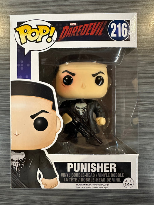 Funko POP! Marvel: Daredevil - Punisher (Damaged Box)[1 Language] #216