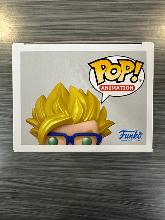 Funko POP! Animation: Dragon Ball Super - Super Saiyan Gohan In Cape (CHASE)(Pre-Release Chalice)(Damaged Box) #1708