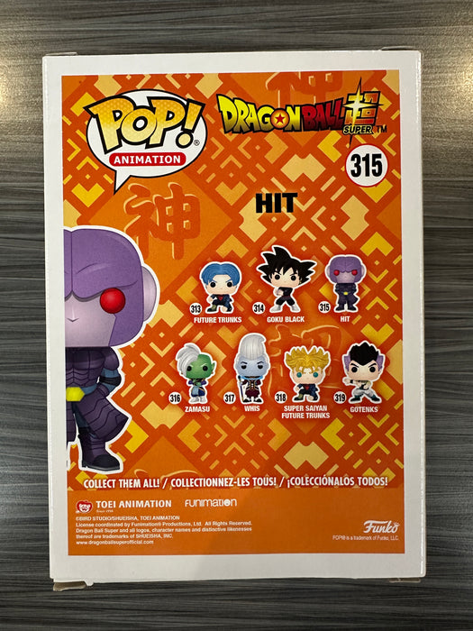 Funko POP! Animation: Dragon Ball Super - Hit (Toys R Us)(Damaged Box*) #315