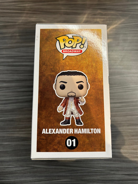Funko POP! Broadway: Hamilton - Alexander Hamilton[Metallic] (Funko Hollywood Exclusive)(Damaged Box) #01