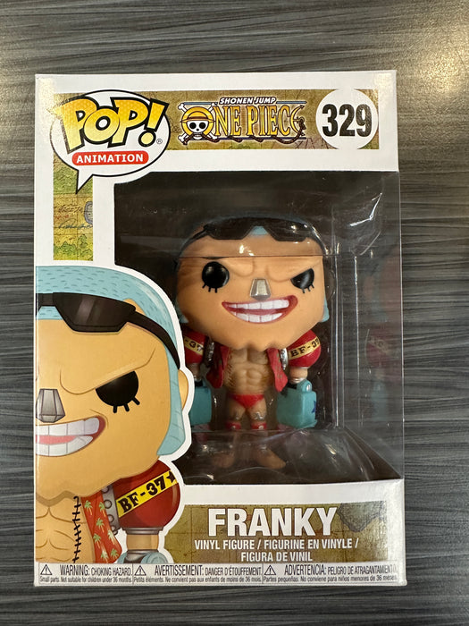 Funko POP! Animation: One Piece - Franky [2017 Silver Tipped Nose](Damaged Box)[B] #329