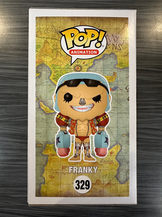 Funko POP! Animation: One Piece - Franky [2017 Silver Tipped Nose](Damaged Box)[B] #329