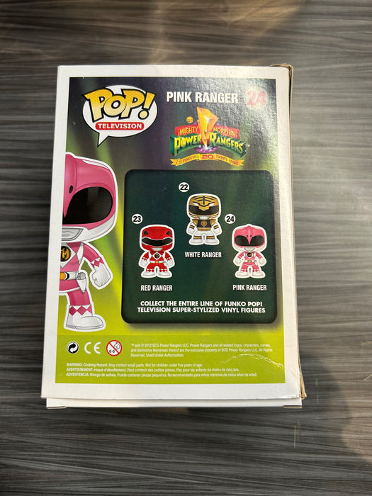 Funko POP! Television: Power Rangers - Pink Ranger (Damaged Box) #24