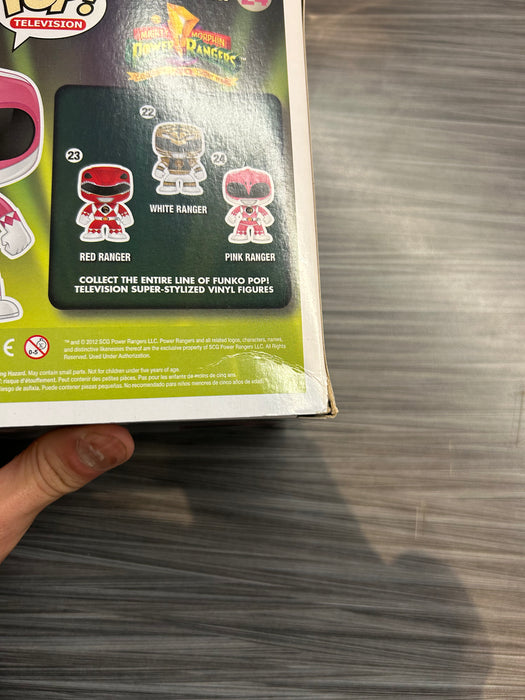 Funko POP! Television: Power Rangers - Pink Ranger (Damaged Box) #24