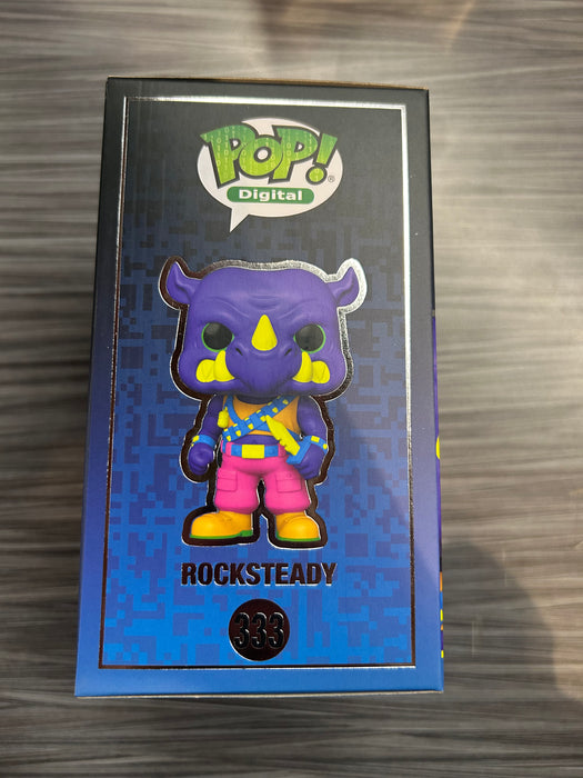 Funko POP! Digital: TMNT - Rocksteady (NFT Release 2000 PCS)(Damaged Box) #333