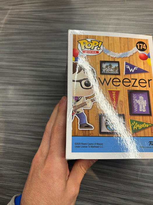 Funko POP! Rocks: Weezer - Rivers Cuomo (Damaged Box) #174