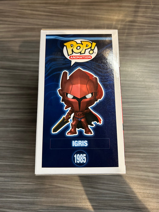 Funko POP! Animation: Solo Leveling - Igris [Blood-Red Commander] (CHASE)(Damaged Box)[B] #1985