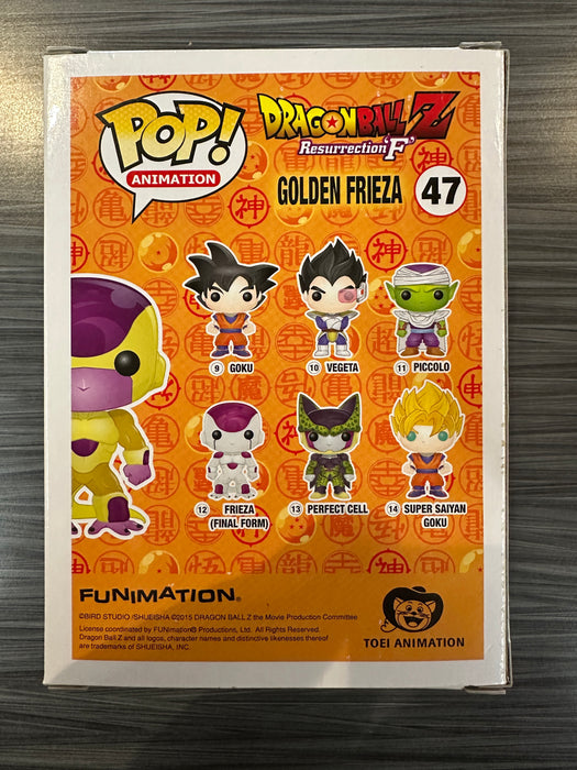 Funko POP! Animation: Dragon Ball Z - Golden Frieza [Red-Eyes] (2015 SDCC)(Damaged Box) #47