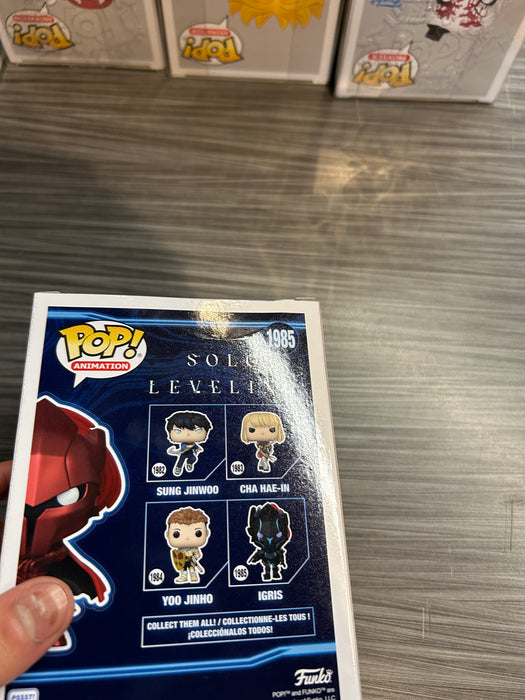 Funko POP! Animation: Solo Leveling - Igris [Blood-Red Commander] (CHASE)(Damaged Box)[B] #1985