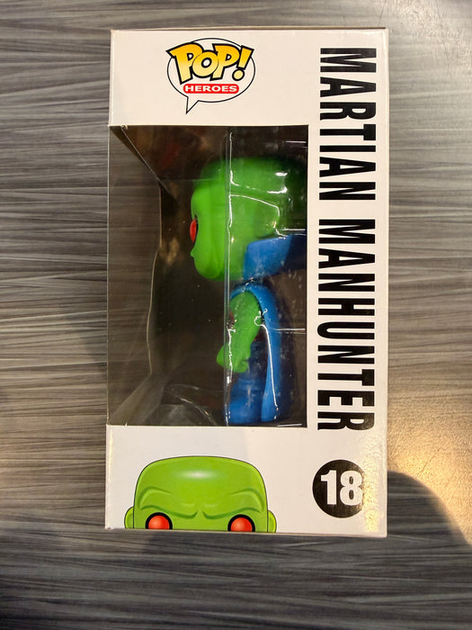 Funko POP! Heroes: DC Universe - Martian Manhunter (Damaged Box) #18