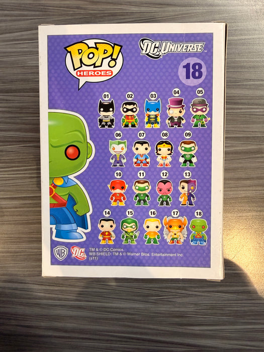 Funko POP! Heroes: DC Universe - Martian Manhunter (Damaged Box) #18
