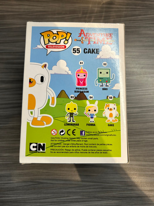Funko POP! Television: Adventure Time - Cake (Damaged Box*) #55