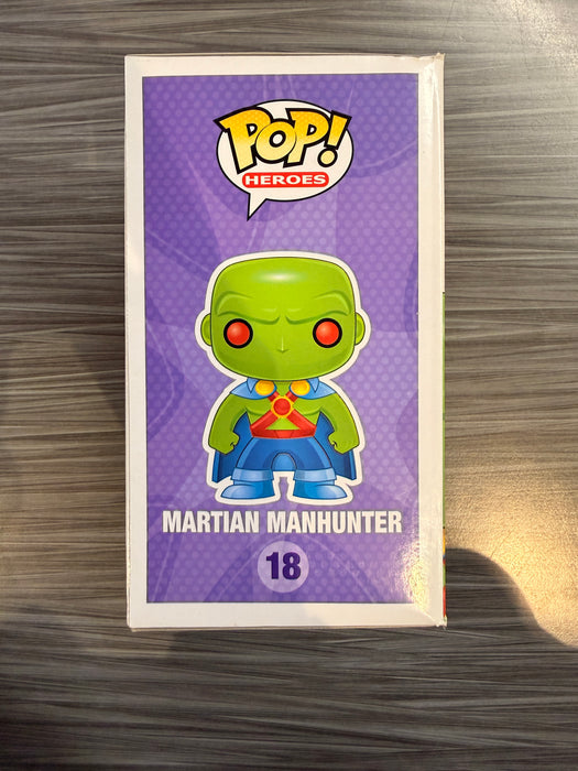 Funko POP! Heroes: DC Universe - Martian Manhunter (Damaged Box) #18