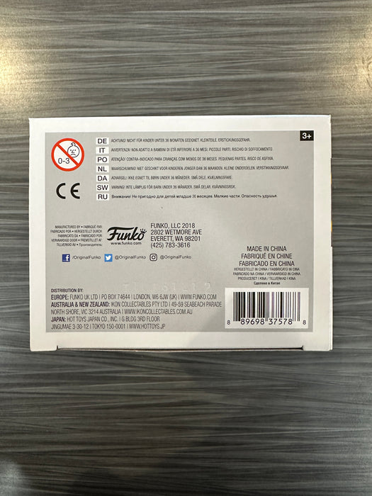 Funko POP! Animation: Dragon Ball Z - Beerus (Flocked)(Funimation)(Damaged Box) [A] #514