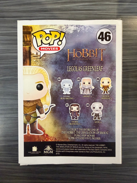 Funko POP! Movies: The Hobbit - Legolas Greenleaf (Damaged Box*) #46