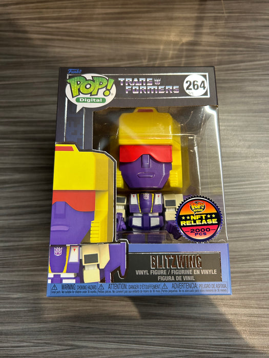 Funko POP! Digital: Transformers - Blitzwing (NFT Relsease 2000 PCS)(Damaged Box) #264