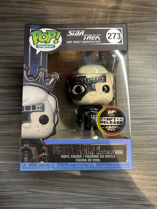 Funko POP! Digital: Star Trek - Freddy Funko As Locutus of Borg (NFT Release 2600 PCS)(Damaged Box) #273